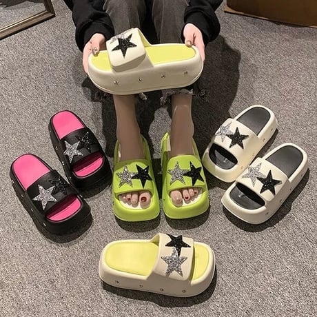 シャインスター サンダル 4色展開