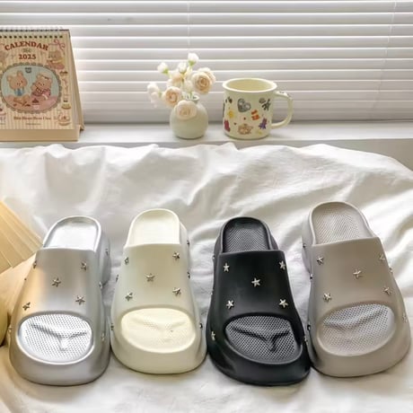スターリベットサンダル 4色展開