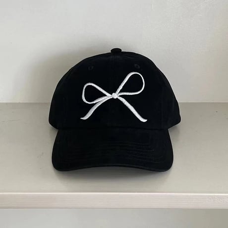 リボンステッチ キャップ 6色展開