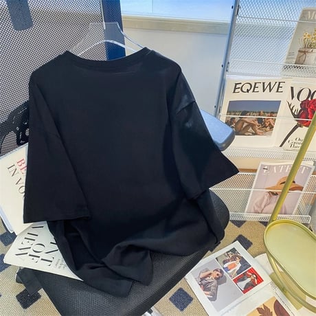 パールレースリボンTシャツ