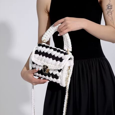 ファブリックチェーンバッグ 6色展開