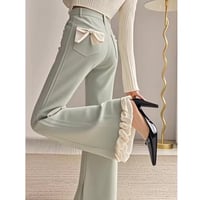 ポケットリボンフリルパンツ 3色展開