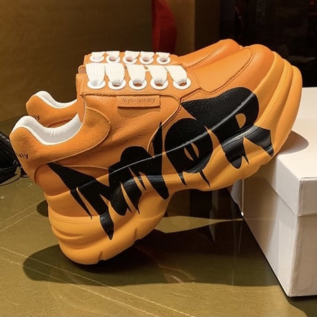 ペイントハイソール スニーカー 3色展開