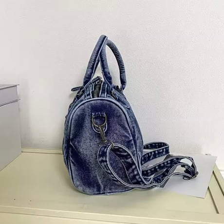 ウォッシュデニムバッグ 2色展開