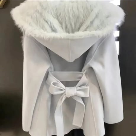 ファーライニング ウールコート 8色展開