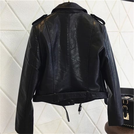 ソフトレザー ライダースジャケット 5色展開