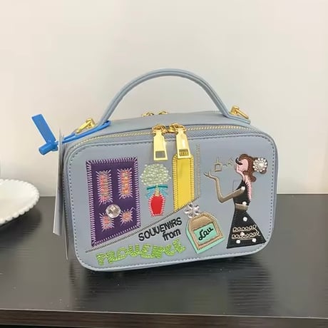 イタリアンキャンディジッパーバッグ 7色展開