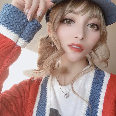 Vネック シルバーボタンラインカーディガン 3色展開