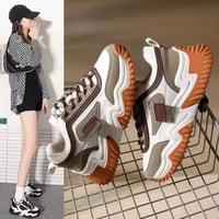 ラバーソールカジュアルスニーカー 2色展開