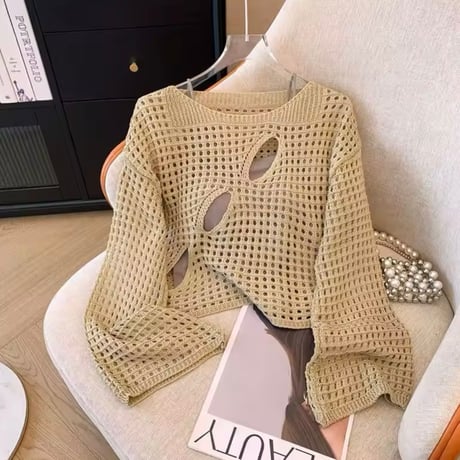 キャミソール付きクロップトップス 3色展開