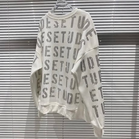 アルファベットストーン スウェットトップス 2色展開