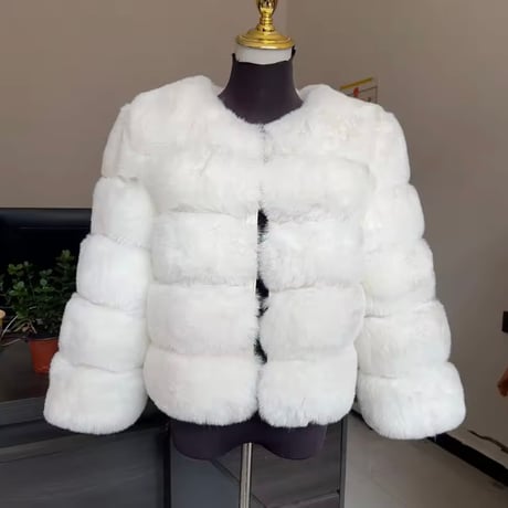 フェイクフォックスファージャケット 4色展開