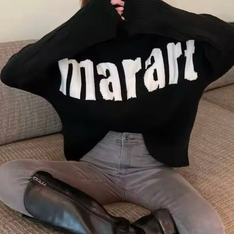 ハイネックビッグロゴニット 4色展開
