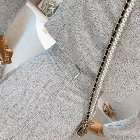 チェーンモチーフ セットアップ 2色展開