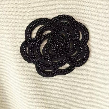 フラワービーズニットセットアップ 4色展開
