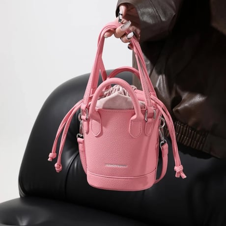 ポーチイン バケットバッグ 5色展開