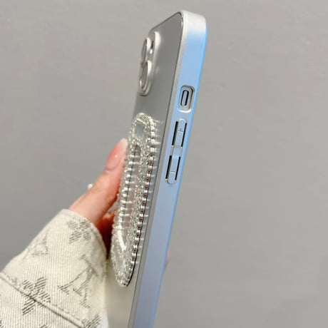 ビジューパールチェーンiPhoneケース 4色展開