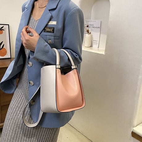 コントラスト カラーバッグ 3色展開