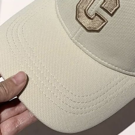 Cワッペン カジュアルキャップ 5色展開