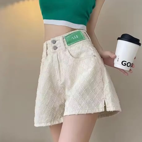 グリーンタグショートパンツ