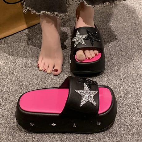 シャインスター サンダル 4色展開