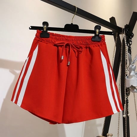 ダブルライン ショートパンツ 3色展開