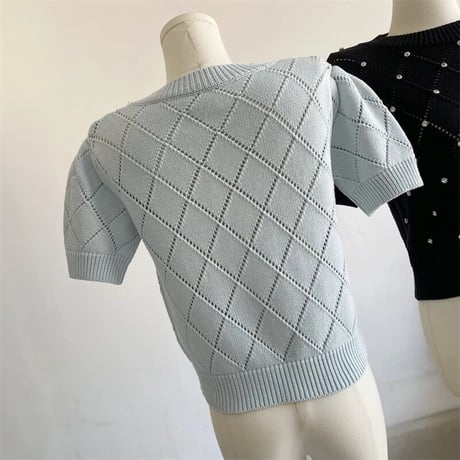 クロスストーン サマーニット 3色展開