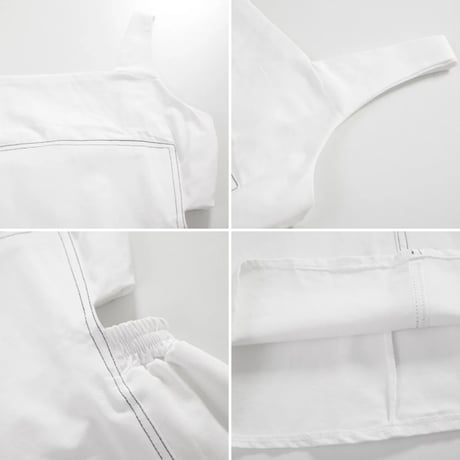 ウエストカット ステッチワンピース 2色展開