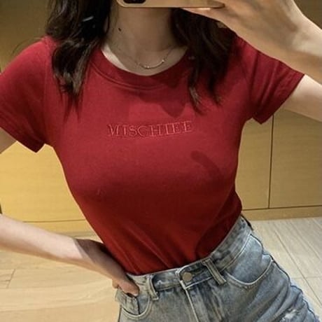 シンプルロゴ Tシャツ 4色展開