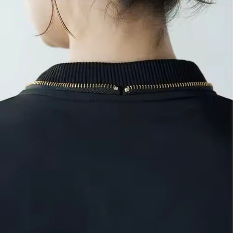 チュールパッチワークデニムジャケット 3色展開