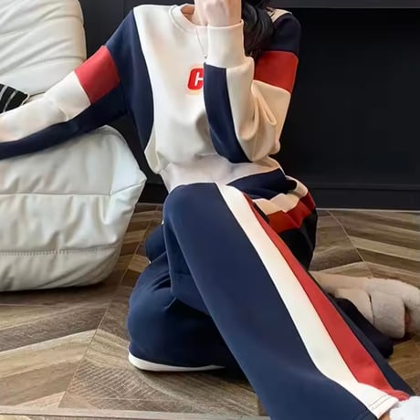 ブロックカラーロゴセットアップ 2色展開