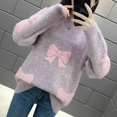 リボンニット 3色展開