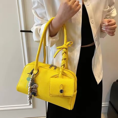 タッセルレザーバッグ 4色展開