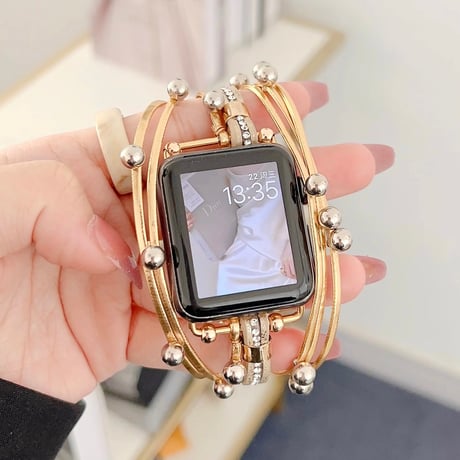 Applewatch ボリュームストラップベルト 5色展開