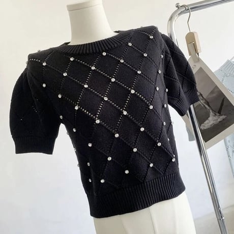クロスストーン サマーニット 3色展開