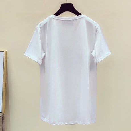 ビーズロボット スカーフリボンTシャツ 2色展開