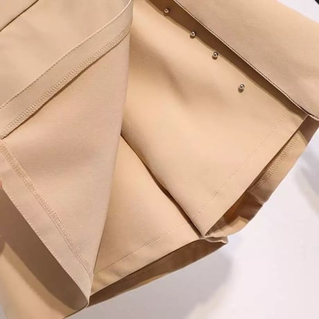 ハイウエスト スカートパンツ 2色展開