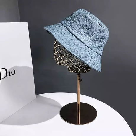 シルクシフォン バケットハット 4色展開