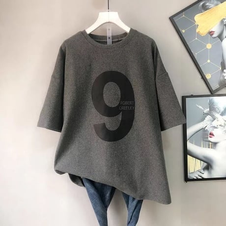 ナンバーナイン ルーズTシャツ 4色展開