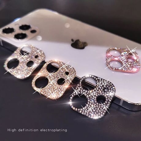 iPhone ストーンカメラプロテクター  5色展開