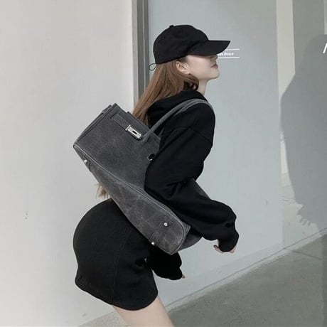 ブラックフーディ タイトスウェットワンピース