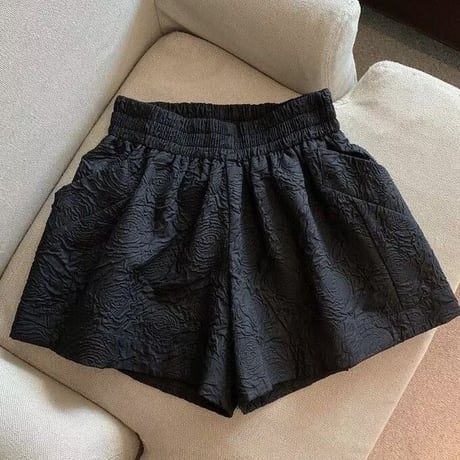 ジャガード ショートパンツ 2色展開
