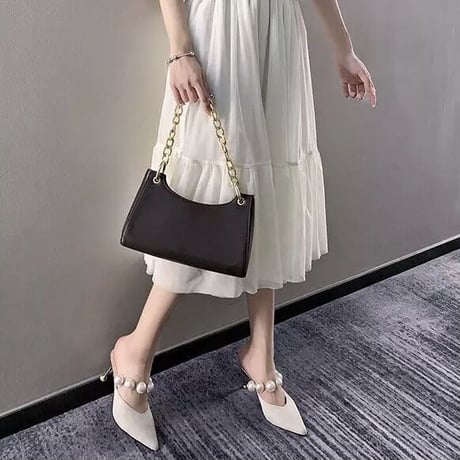 【Beigh 24.0cm即納】ビッグパール ミュール 5色展開