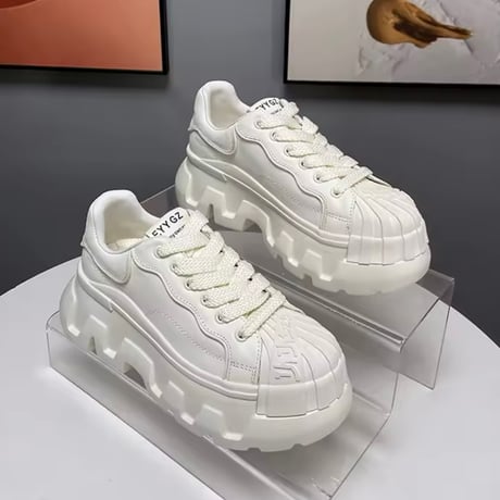 デザインソールスニーカー 2色展開