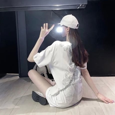 ビッグクロスストーンTシャツ 2色展開