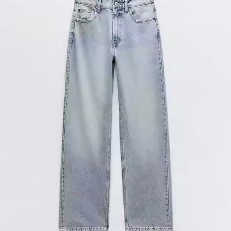バッククラッシュデニムパンツ