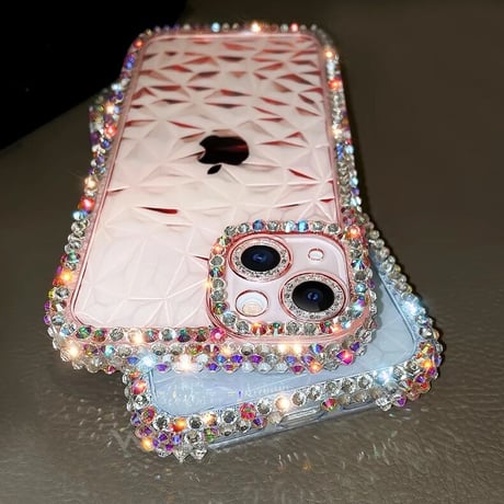 クリスタルストーン  iPhoneケース 3色展開