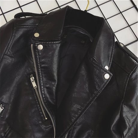 ソフトレザー ライダースジャケット 5色展開