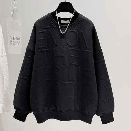 ビッグアルファベット スウェット 3色展開