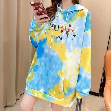 バックスマイル マーブルパーカー 3色展開